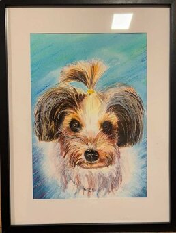 NOVÉ krásne AKVARELOVÉ maľby domácich miláčikov - 5