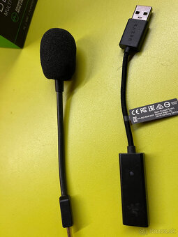 Predám slúchadlá RAZER s USB zvukovou kartou a mikrofónom - 5
