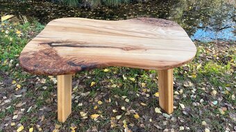 Konferenčný stolík z masívneho dreva - 5