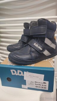 D.D.step dd step zimné zateplené topánky/ čižmy v.32 - 5