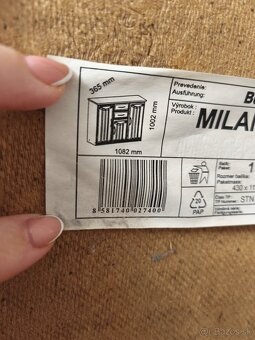 Botník Milano buk - 5