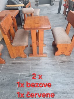 Gastro stoly a lavice - 5