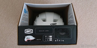 100% Altis MTB prilba, veľ. S-M, biela - 5