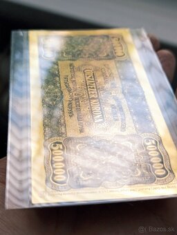 Predám zberateľskú repliku bankovky – 500 000 Korona (Maď - 5