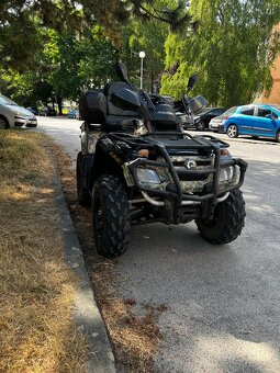 Can-Am Outlander 800 V-Twin + snežné pásy nová STK - 5