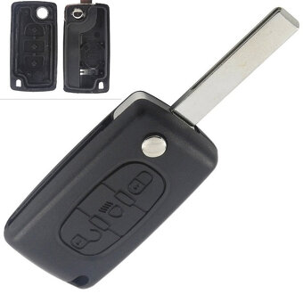 PEUGEOT / CITROEN - 2, 3 a 4 tlač. obal kľúča - 5