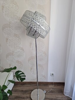 Krištáľová stojaca lampa - 5