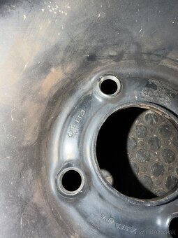 185/65R15 zimné na plechových diskoch 4x108 - 5