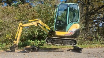 Minibager Yanmar SV17EX 1.9T Hyd, svahovka+ podkop 2450Mth - 5