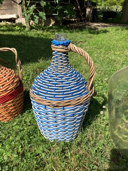 Demižóny na víno,  5ks - 5