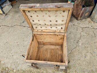 Vojenska drevena krabica bedňa 5. - 5