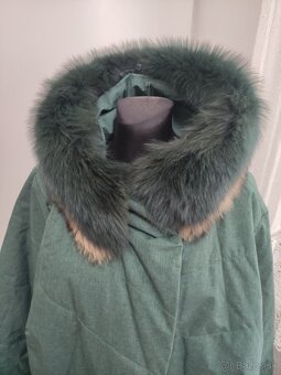 Pravá kozusinka líška... zelená - 5