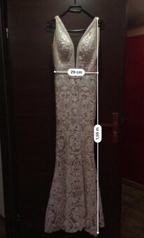 Svadobné šaty/ popolnočné šaty - 5