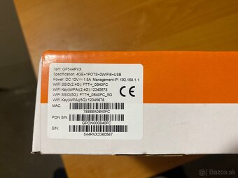📶 Výkonný WiFi router UPLINK GP542R – 4x LAN, 2.4 + 5 GHz - 5