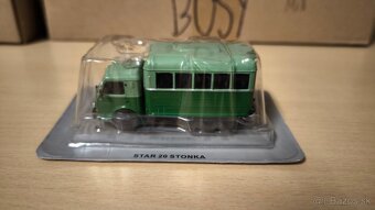 Kultovní autobusy minulé éry DeAgostini mierka 1:72 - 5