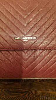 Kožená kabelka Karl Lagerfeld - 5