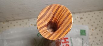 Retro drevena vaza - 5