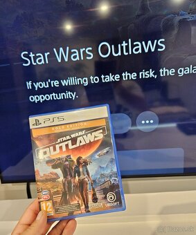 Star Wars - Outlaws Gold +steelbook PS5 zlava na 70e - 5