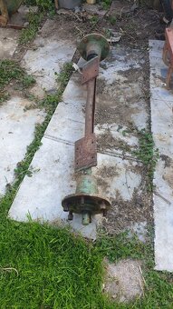 Pluh vyoravač sedačka kolesá náprava os - 5