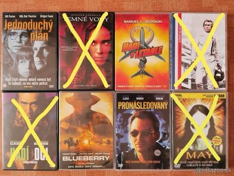DVD zlacnené na 0,5€ - 5
