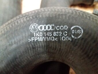 Hadice motora - 2.0TDI BKP, BKD - Passat B6, Golf 5, OCT 2 - 5