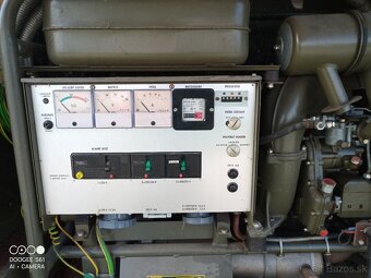 Vojenská elektrocentrála benzínová 4kw. - 5