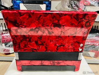 Predám akordeón Weltmeister Caprice 80 basový - kvalitný nem - 5