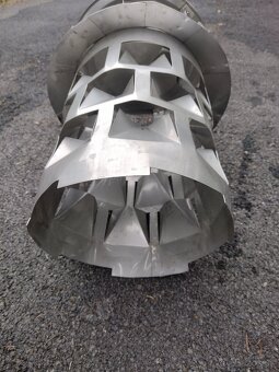 Komínová hlavica EKON so vsuvkou 160 mm nerezová - 5