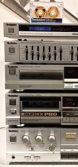 Zostava TECHNICS tuner, equalizer, CD, deck, zosilnovac= A05 - 5