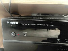 YAMAHA RX-V467 – AV receiver - zosilovač - TOP stav - 5