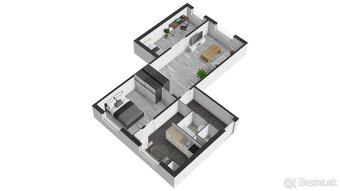 3 IZB TEHLOVÝ BYT - KOŠICE - JUH - 5
