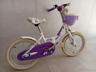 Detský dievčenský bicykel DHS Miss sixteen - 16" - 5