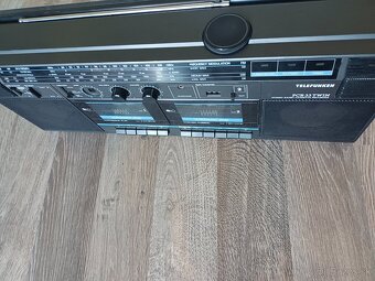 Telefunken PČR 33 twin radiomagnetofon retro 2 kazeťák - 5