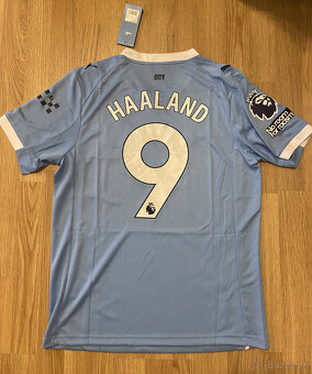 Manchester City dres Haaland 9 – veľkosť L – nový so štítkam - 5