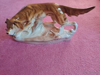 Royal Dux poľovný pes - 5