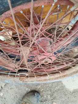 Veterán dve kolesá Jawa pérák - 5