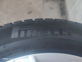 5x112 R17, 7J ET38, zimná sada s pneu 215/55 R17 - 5