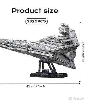 Lego star wars destroyer 50cm - 5