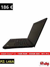 Notebook Lenovo ThinkPad - Intel i3/16GB RAM/500GB SSD/W11Pr - 5
