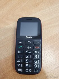 Klasický tlačidlový telefón nový(dual sim)farebný displej - 5