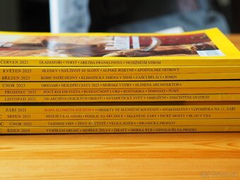 National Geographic CZ, 10 čísel z rokov 2019, 2021, 2023 - 5
