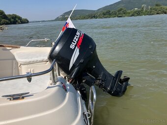 Predám motorový čln s vozíkom na prepravu - 5