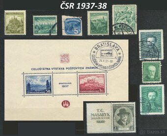 Poštové známky, filatelia: RU mon.. a ČSR 1850-1944 - 5