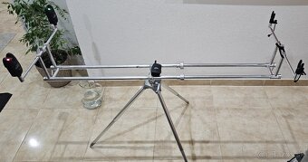 Rybársky stojan + signalizátory Delphin s príposluchom - 5