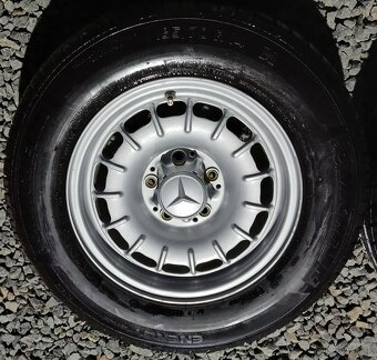 Predám originál retro kolesá MERCEDES BAROKO R14. - 5