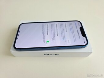 APPLE IPHONE 13 128GB BLUE.BATERKA 100% - 5