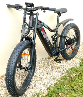 Celoodprúžený horský elektrobicykel FATBIKE RS-A08 1000W 46V - 5