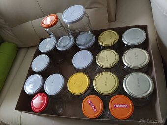 Poháre na zaváranie bez etiket 43 ks (iba osobný odber) - 5