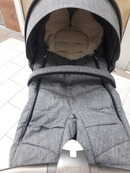 Športový kočík Stokke explory V4 Sivý + výbava - 5