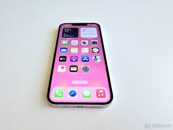 APPLE IPHONE 13 PINK 128GB,ZDRAVIE BATERKY 100% - 5